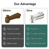 Tub Spout with Integrated Diverter for 1/2 inch Copper Tube