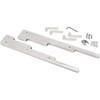 Billet Aluminum Linear Wire Dividers, Flame Top