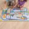 Melissa & Doug Race Around the World Tracks Cardboard Jigsaw