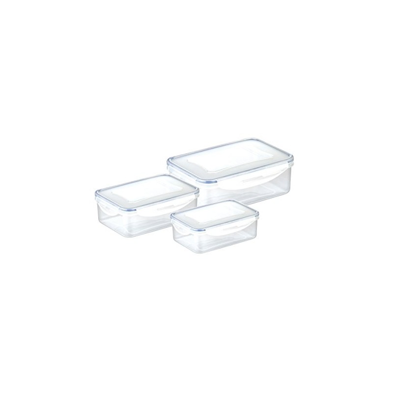 Tescoma 0.2/0.5/1.0 Litre 3-Piece Rectangular Container Fresh Box