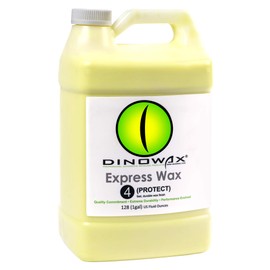 Dinowax Express Wax | Instant Waterless Wax for Automotive Detailing | Professional-Grade (128 Oz)