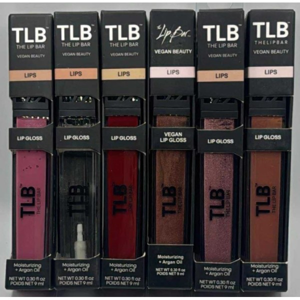The Lip Bar 6PC The Lip Bar Lip Gloss Set