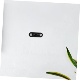 Zerodeko 4 Pcs Heavy Duty Ceiling Hooks Stainless Steel Pad Eye Plate U Hooks for Wall Mounting and Portable for Various Occasions and Support Heavy Items