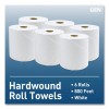 GEN GEN1820 1-Ply 8" x 800' Hardwound Roll Towels -