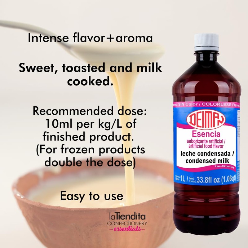 Deiman Artificial Food Flavoring Condensed Milk (33.8 fl.oz.)