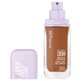 Maybelline New York - Superstay 30H Lumi Matte -langanhaltendes flüssiges Make-up - extrem widerstandsfähig - leuchtendes mattes Finish -angereichert mit Aminosäuren - für alle Hauttypen -Tönung: 355