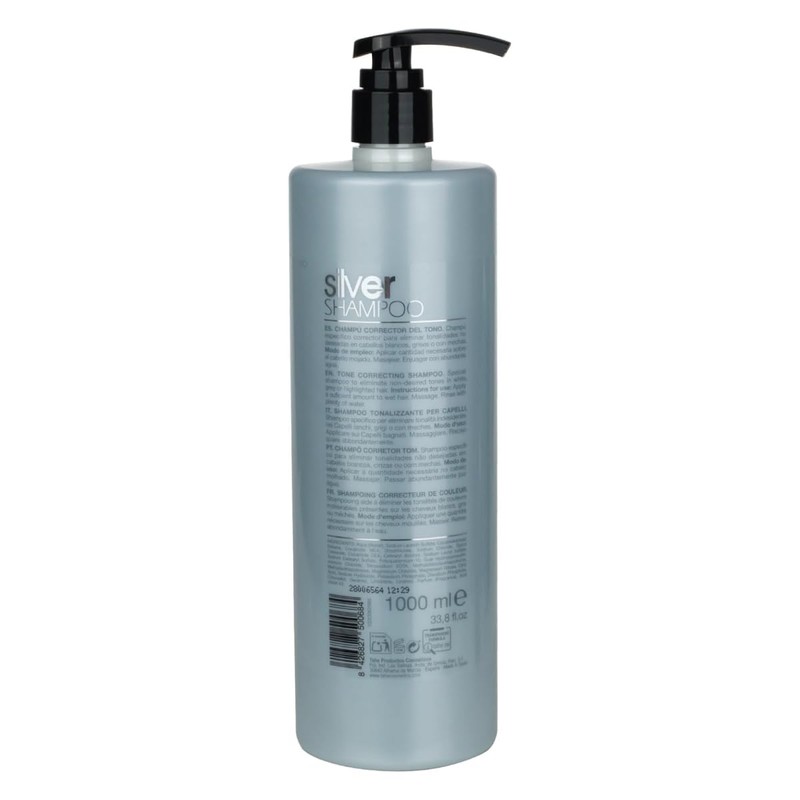 Tahe Silver Shampoo 1000ml Correction for White, Grey or Highlighted