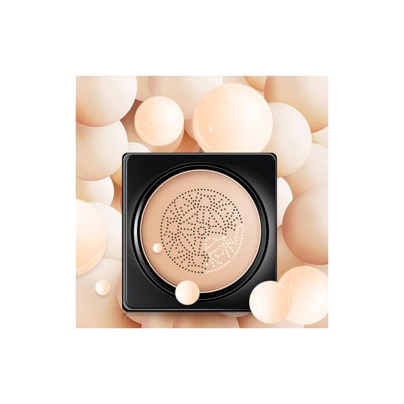Lovelycat Base Maquillaje Cojín Aire Mushroom Head Tono Piel Uniforme