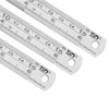 Ruler Metal Straight Edge Ruler Stainless Steel Ruler 6 Inch
