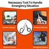 6 in 1 Multifunctional Trauma Shears Foldable with Strap Cutter