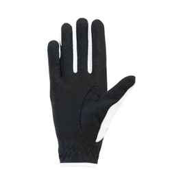 Roeckl Sports equestrian gloves MILANO, summer riding glove, white/black 10