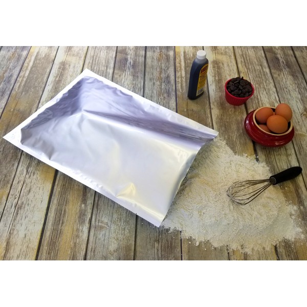 (50) - 2 Gallon ShieldPro (14"x20") 5 Mil Thick Mylar Bags for Long Term Emergency Food Storage Supply