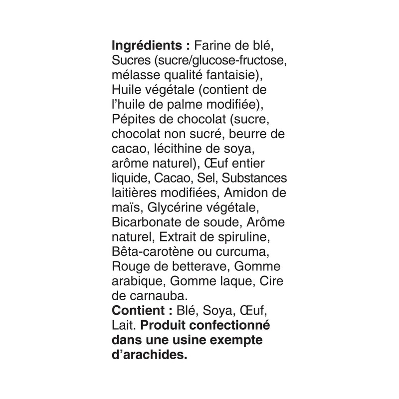 Dare Bear Paws Rainbow Chip Cookies, 240g/8.4 oz, 6 Pouches,