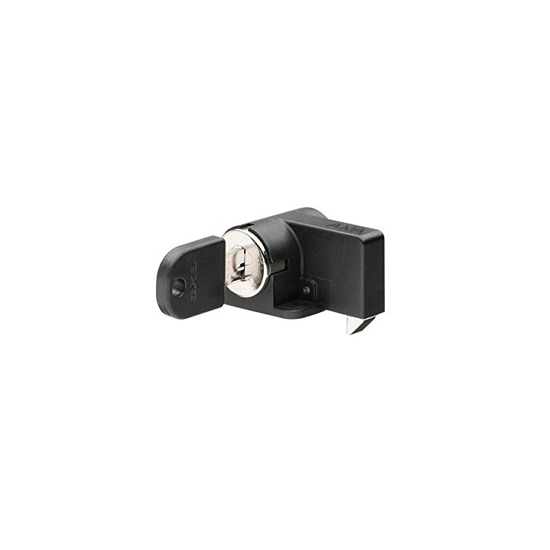 AXA Shimano Rack Fahrrad-Batterieschloss, Schwarz, Nicht zutreffend