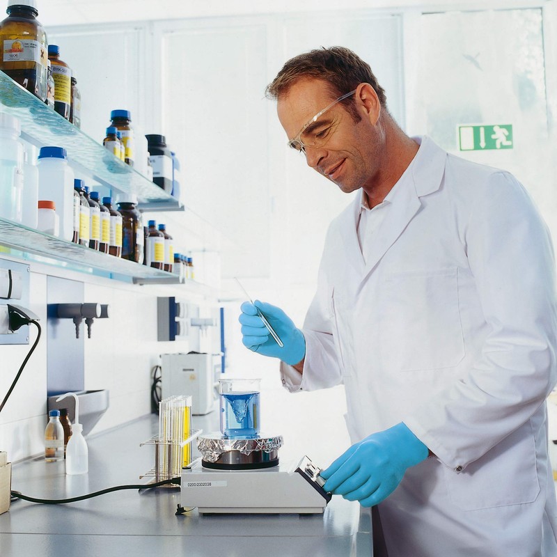 Uvex 60596 L u-fit Safety Glove, Size: L, Blue