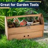 Kings County Tools Wood Tool Box - 22” Wooden Caddy