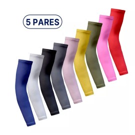 GENEOS Mangas Protectoras De Compresión Protección Solar Uv 3 Pares