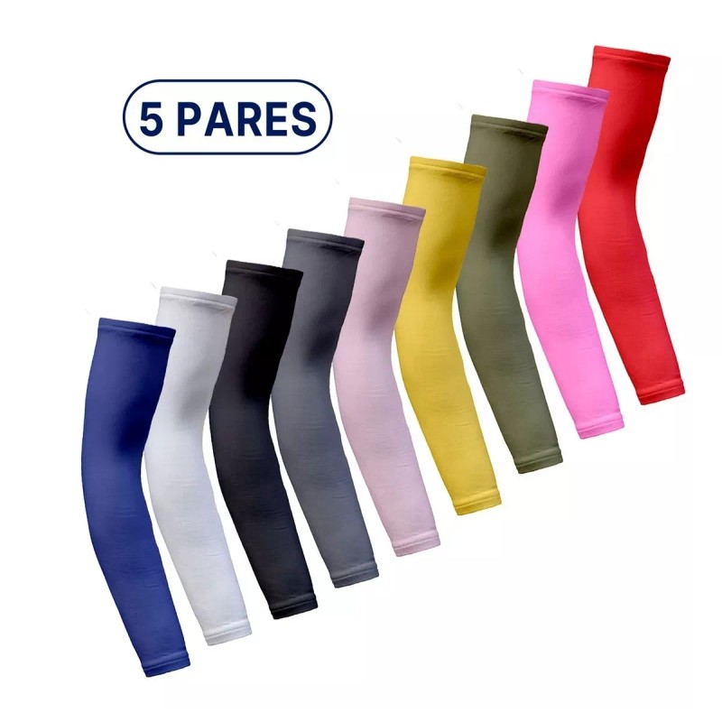 GENEOS Mangas Protectoras De Compresión Protección Solar Uv 3 Pares