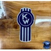 Kenworth Old Style Purple/Silver Kenworth Emblem Decal Replacement USA Made