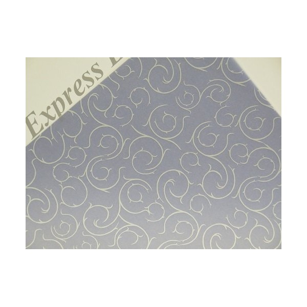 Printed Vellum Paper White Baroque 10 x A4 110gsm Cardmaking