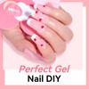 Makartt Makartt Poly Nail Gel: Natural Pink 50ML 3D Gel