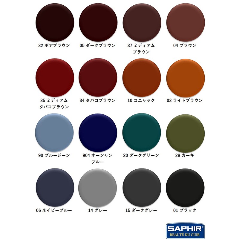 Saphir Color Repair Cream - blue -