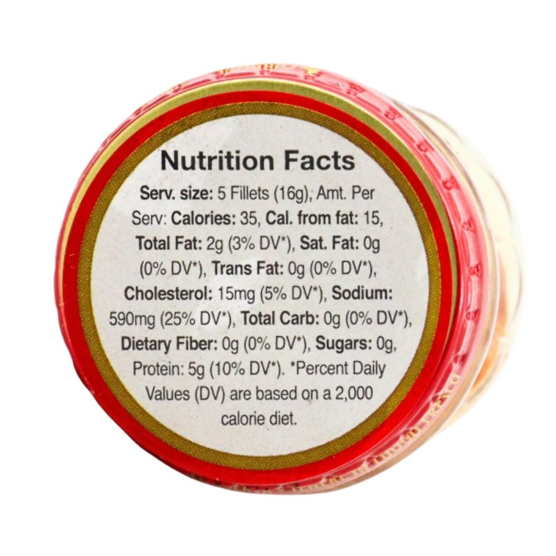 Merro Hot Anchovy Fillets in Olive Oil 3.1 oz –