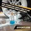Raincovo Foam Cannon with Short Pressure Washer Gun, Dual Connector