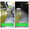 Solar Powered LEDs Ceiling Light Dimmable Shed Lights Patio Chandelier