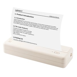 Unbranded A4 Portable Paper Printer Wireless BT Connect Thermal Printing Mobile BJVD