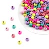 NewZC 550 Pieces Colourful Wooden Beads Set Wooden Beads for