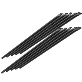 VICASKY 12pcs Angled Eyeliner and Eyebrow Brush Ultra Fine Makeup Brushes for Precision Eye Makeup Application Lightweight and Portable for Professional Home Use