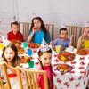 54 Inch x 100 FT Crab Boil Party Tablecloth Roll,