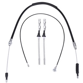 4Pcs Rear Handbrake Cable Set for Opel Corsa C 1.0, 1.2 & 1.3 CDTi