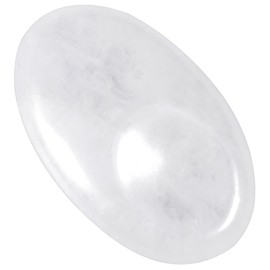 KYEYGWO Mahogany Obsidian Natural Reiki Healing Crystal Worry Stone for Meditation Relaxation, Orbicular Palm Trees Massage Stones Suitable for Stress Relief