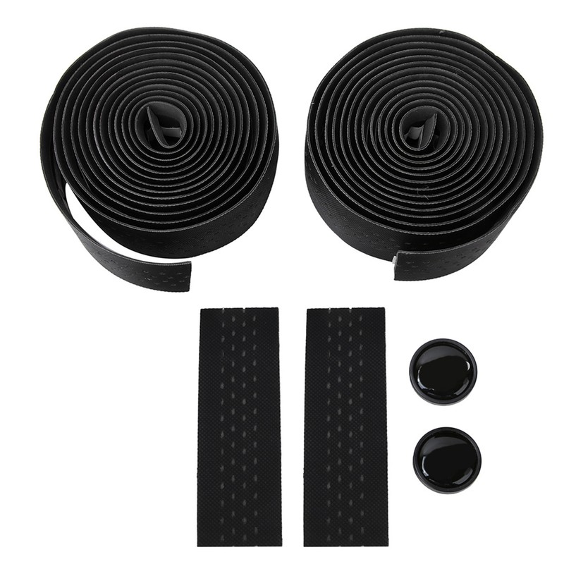Anti skid PU Road Bike Handlebar Tapes Soft Breathable Mountain