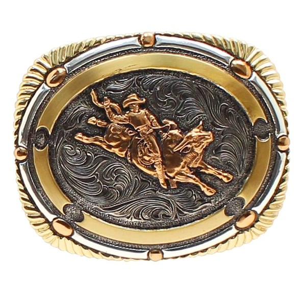 M&F Western 4 x 3 1/2 in Crumrine Bull Rider