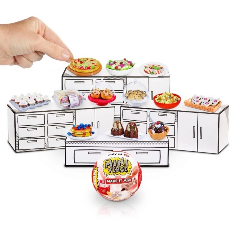 MGA Entertainment New Release Make It Mini Miniverse TARGET Food
