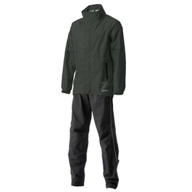 yamashiro MSR02 Motor Samurai Motorcycle Rainwear Rider Stretch Rain Suit Gray L Size