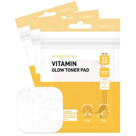 DERMAL - Almohadillas faciales de Retinol con Vitamina C, Parches Hidratantes para Rostro - 36 Pads de Algodón Vegano - Skin Care Reafirmante y con Bakuchiol. Todo Tipo de Piel