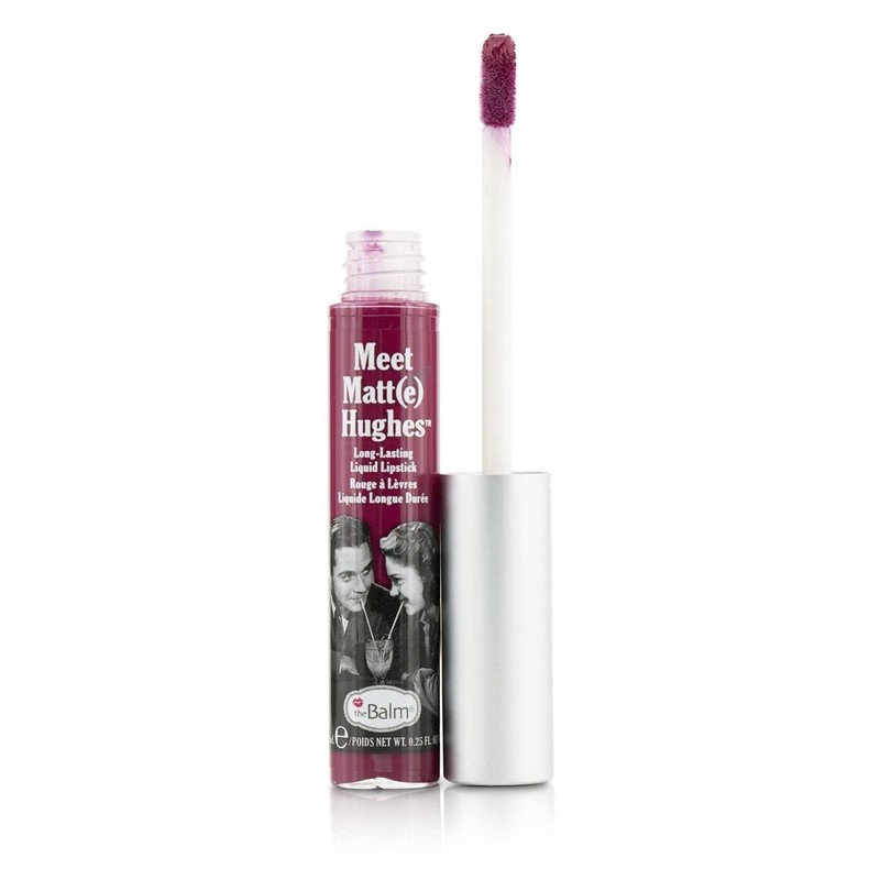theBalm Meet Matte Hughes Liquid Lipstick, Dedicated, Pack of 1