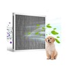 VEVOR 16x20x1 Aluminum Electrostatic Air Filter MERV 8 Actual 15.5x19.75x0.8