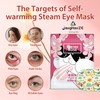 9 Pcs Self Heated Eye Mask, Disposable Soothing Steam Eyes,