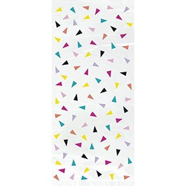 Unique Party 73149 - Cellophane Confetti Birthday Party Bags, Pack of 20