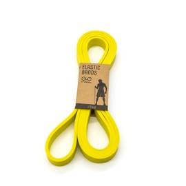 YY Vertical Elastic Bands Yellow 25 kg - Rubber Bands for Warming Up and Strengthening Muscles