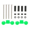 Tamiya 94754 Aluminum Collar Set Black (4)