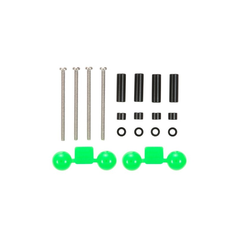 Tamiya 94754 Aluminum Collar Set Black (4)