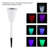 Solar Powered Garden Ground Light LED Lawn Lamp for Outdoor