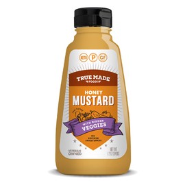True Made Foods Low Sugar Honey Mustard, Keto Friendly (12oz, 2 Pack)