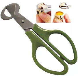 RITE FARM PRODUCTS STAINLESS STEEL QUAIL EGG SCISSOR OPENER CRACKER CUTTER SHELL